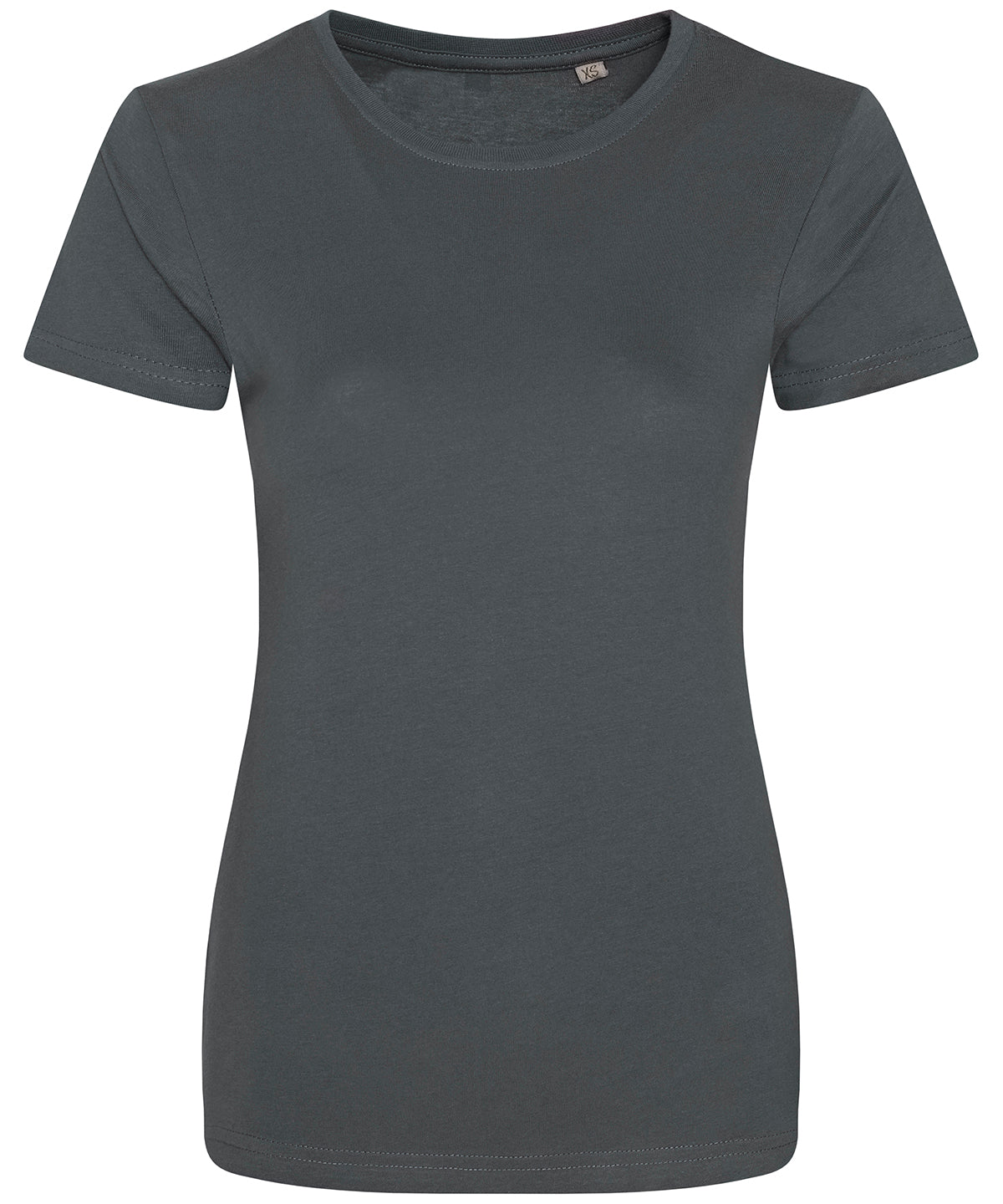 T-Shirts - Ekologisk Dam T-shirt Charcoal