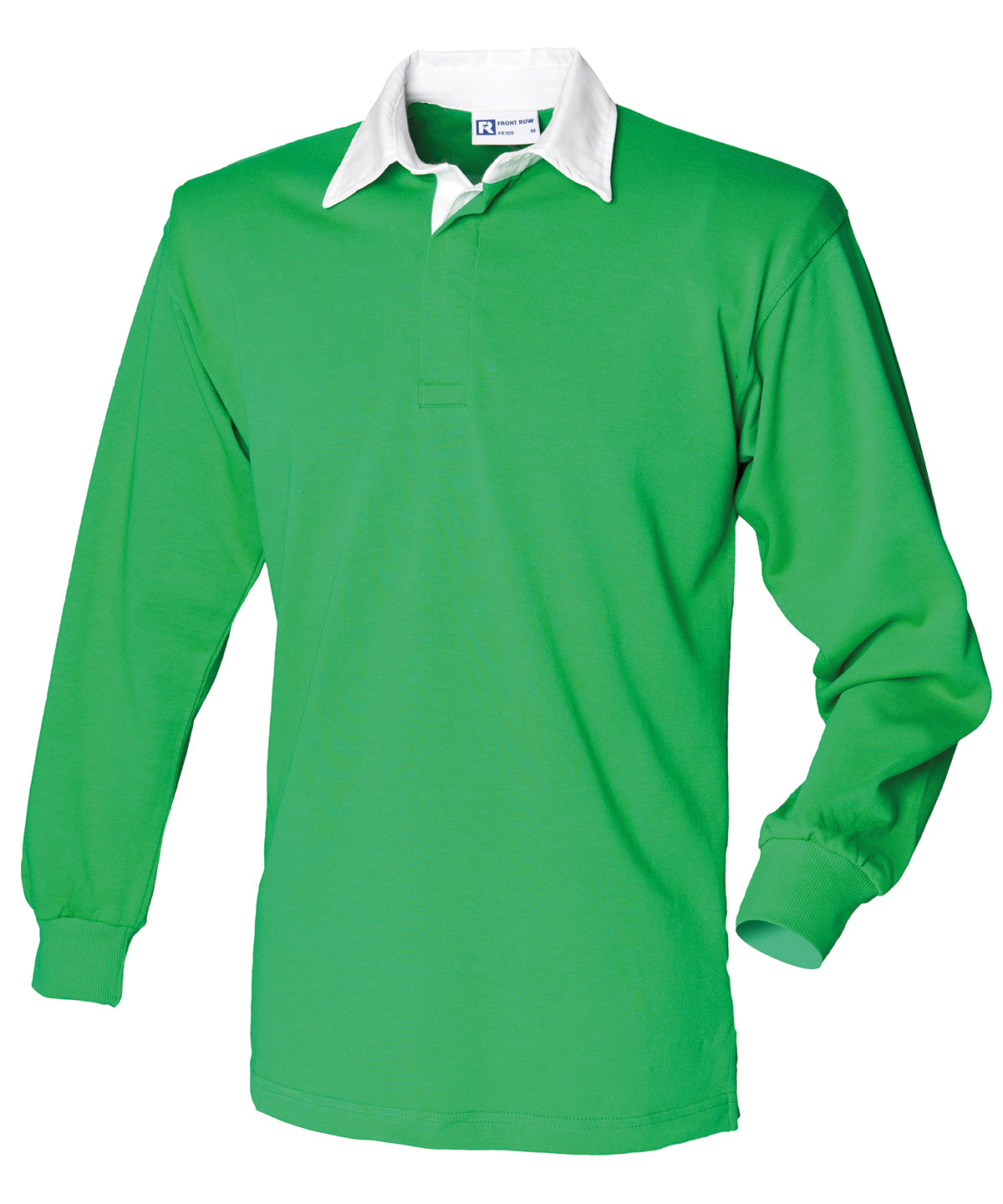 Polos - Långärmad Rugbytröja Bright Green White