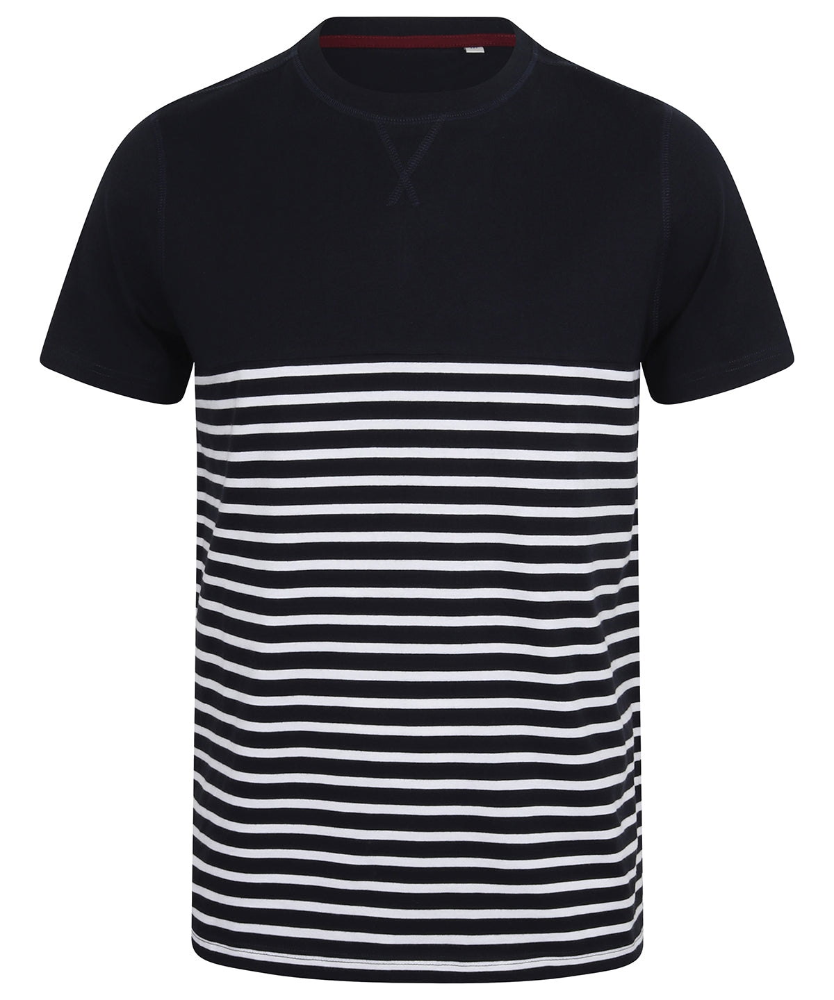 T-Shirts - Kortärmad Breton T-shirt Navy White