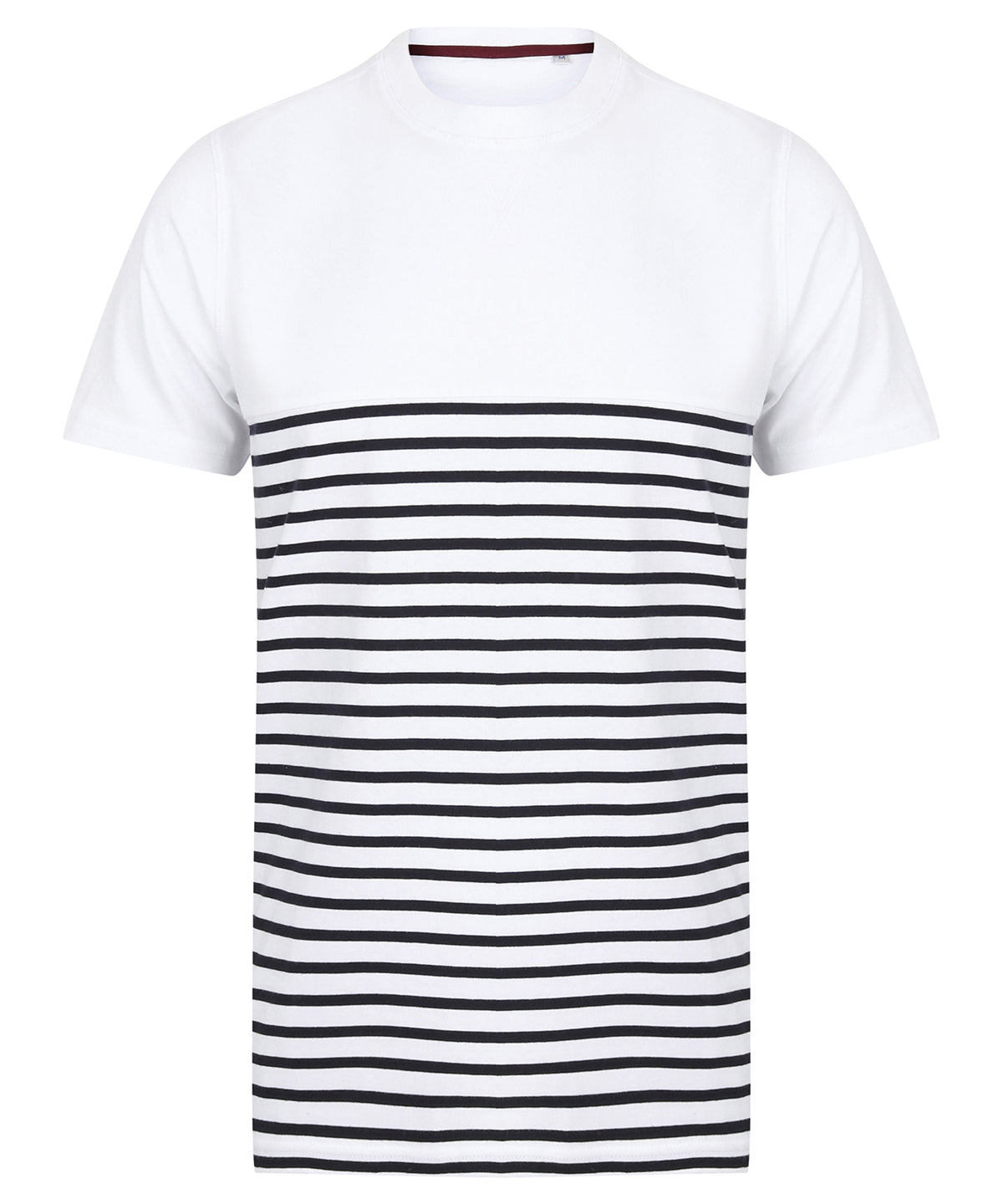 T-Shirts - Kortärmad Breton T-shirt White Navy