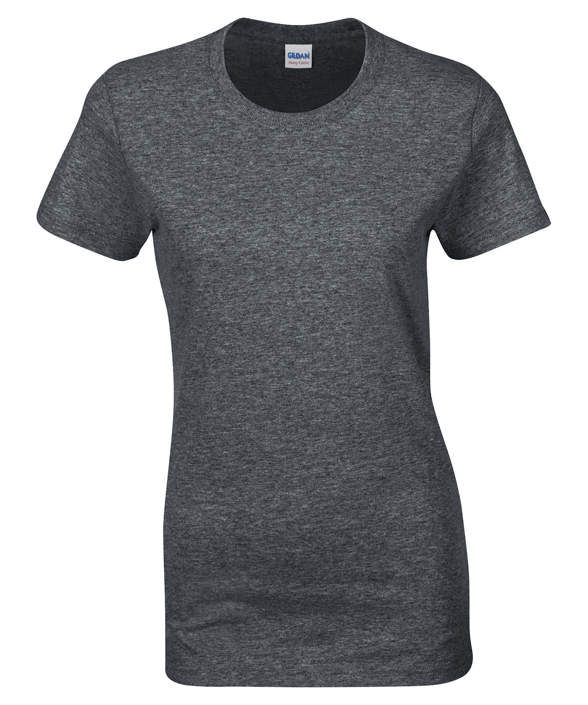 T-Shirts - Bomullstopp med perfekt passform Dark Heather