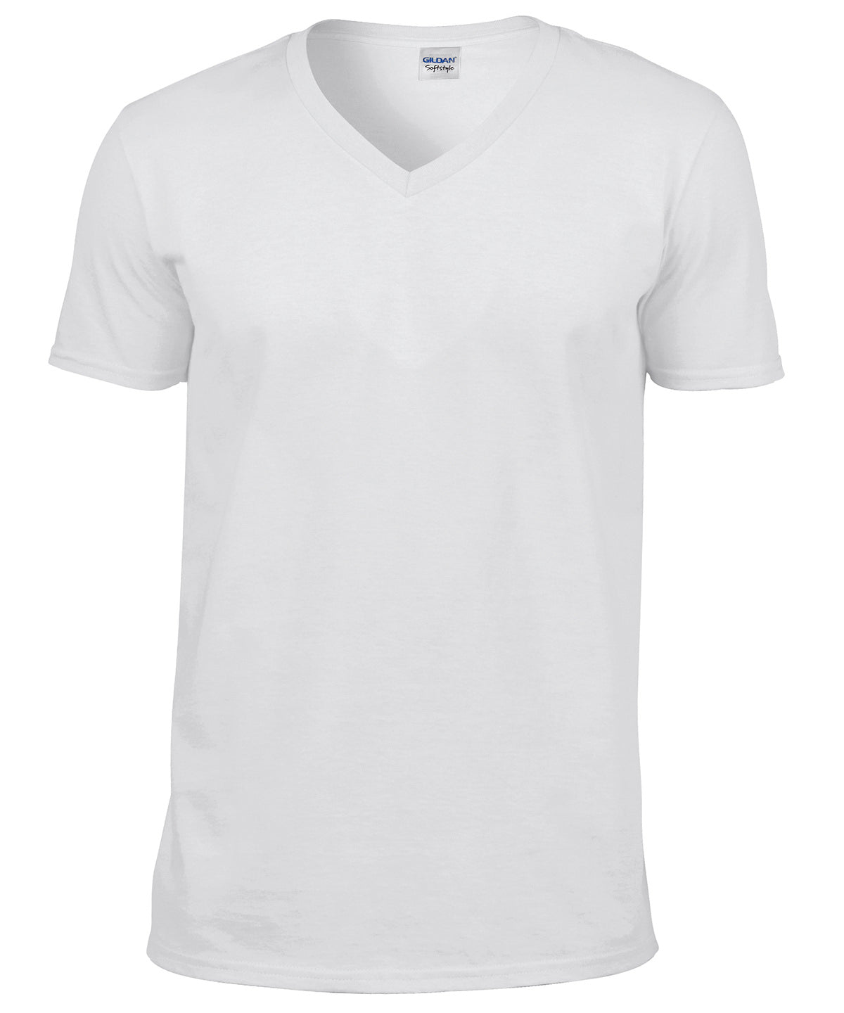 T-Shirts - Stilren V-ringad T-shirt för Herrar White