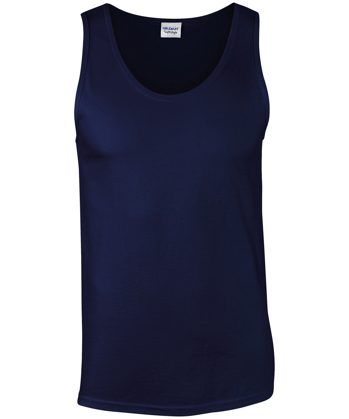 Vests - Ringspunnet bomullslinne dam Navy