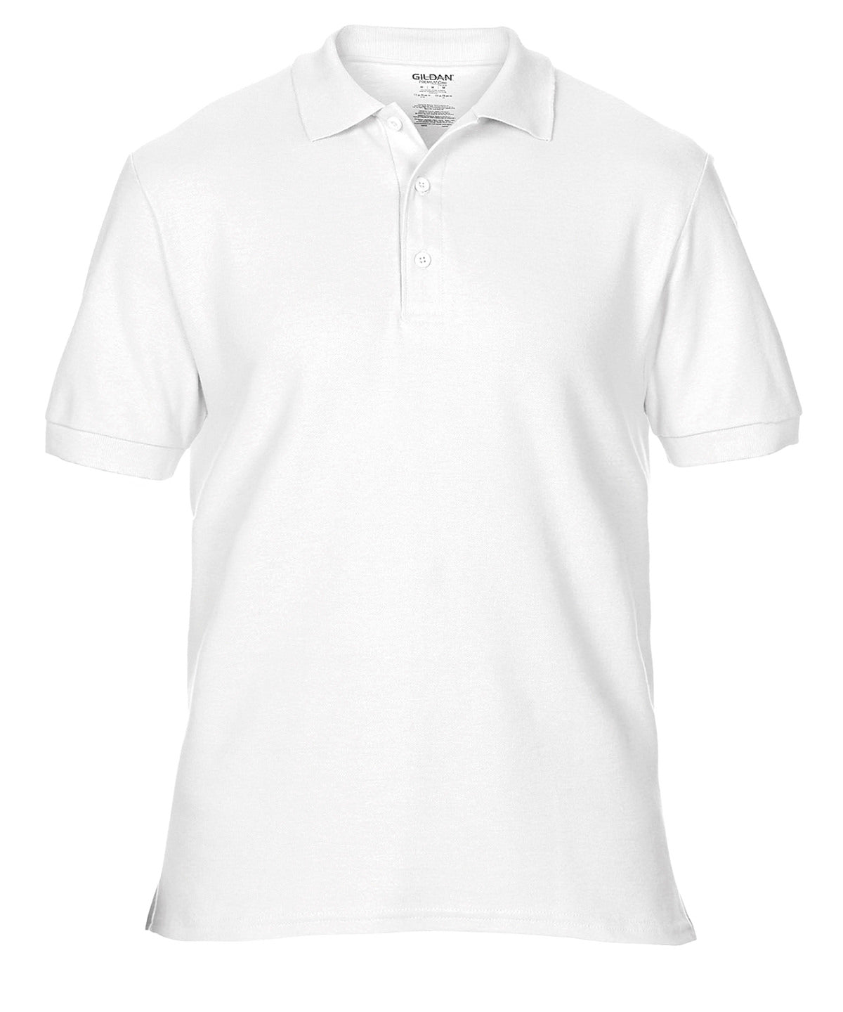 Polos - Lyxig Piqué Sportskjorta White