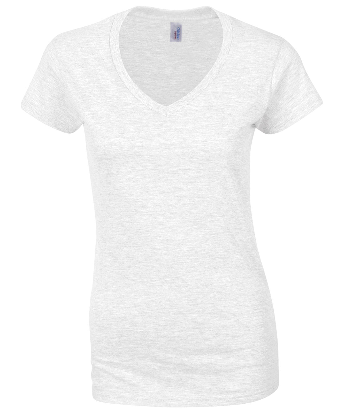 T-Shirts - Elegant och Bekväm Dam V-ringad T-shirt White