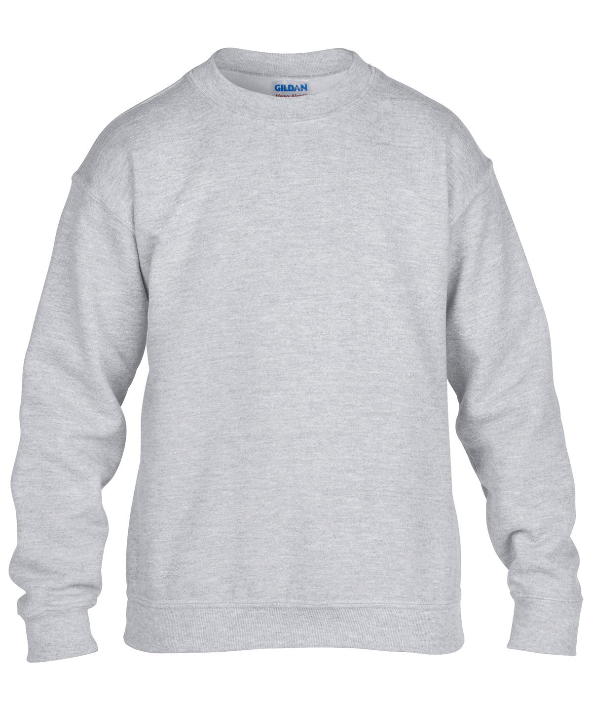 Sweatshirts - Mjukt och Hållbart Ungdomslinne i Heavy Blend Sport Grey