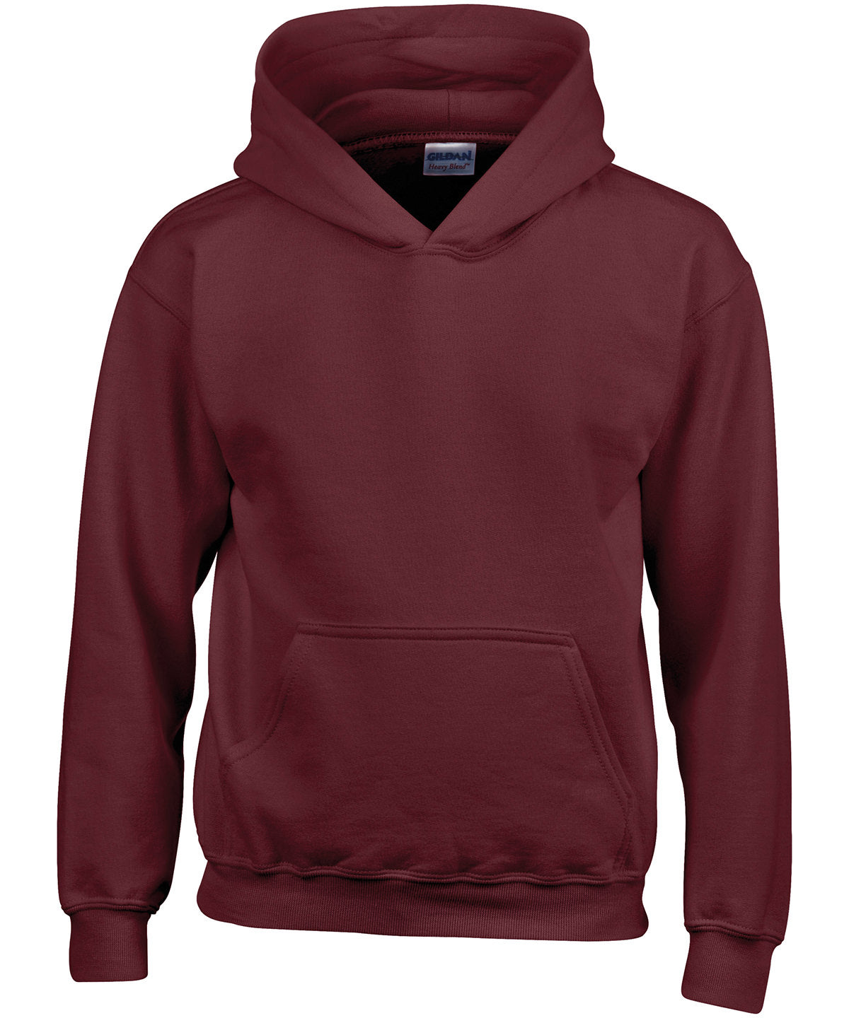 Hoodies - Tjock och Bekväm Ungdomshoodie Maroon