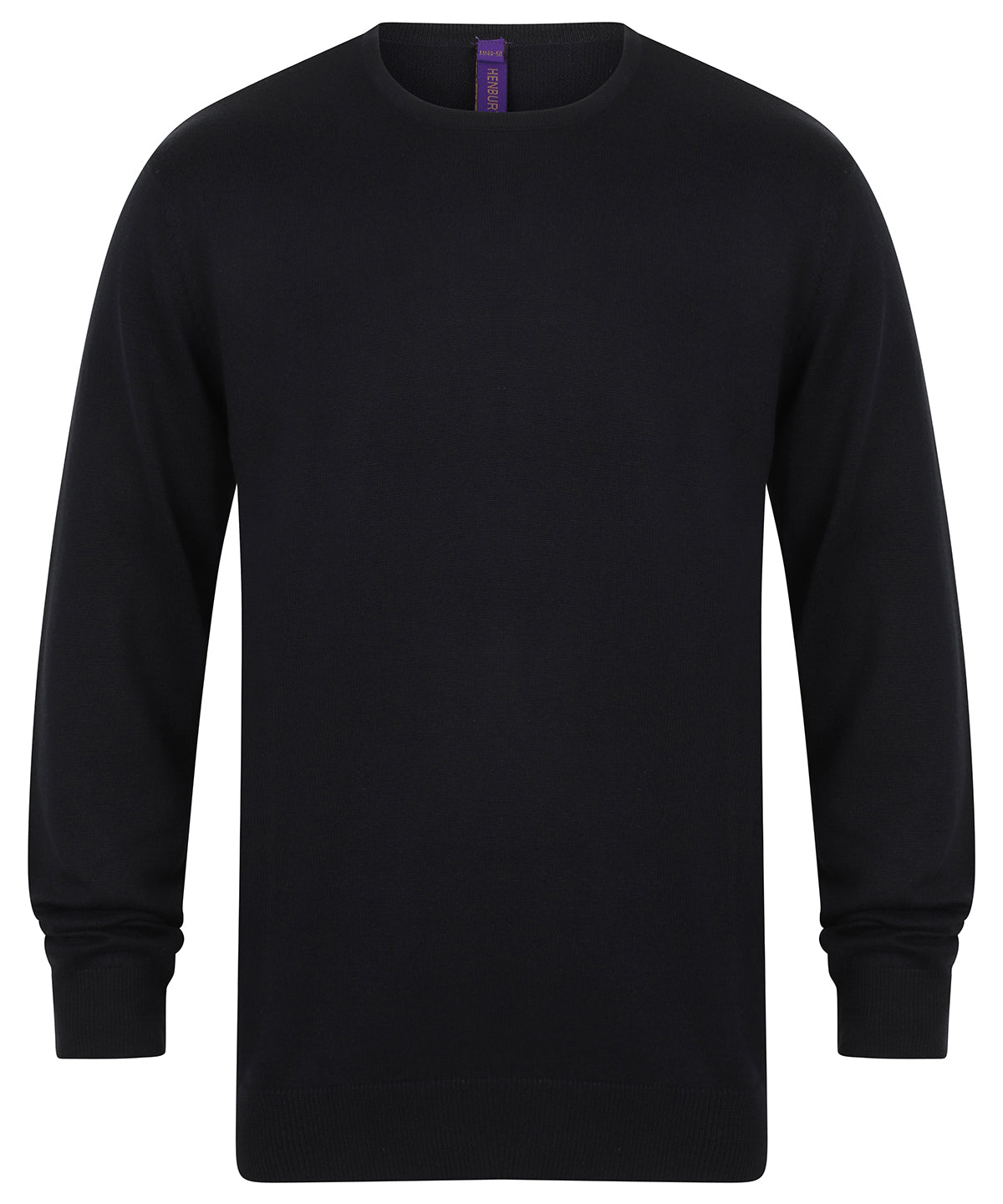 Knitted Jumpers - Klassisk och Bekväm Crew Neck Jumper Navy