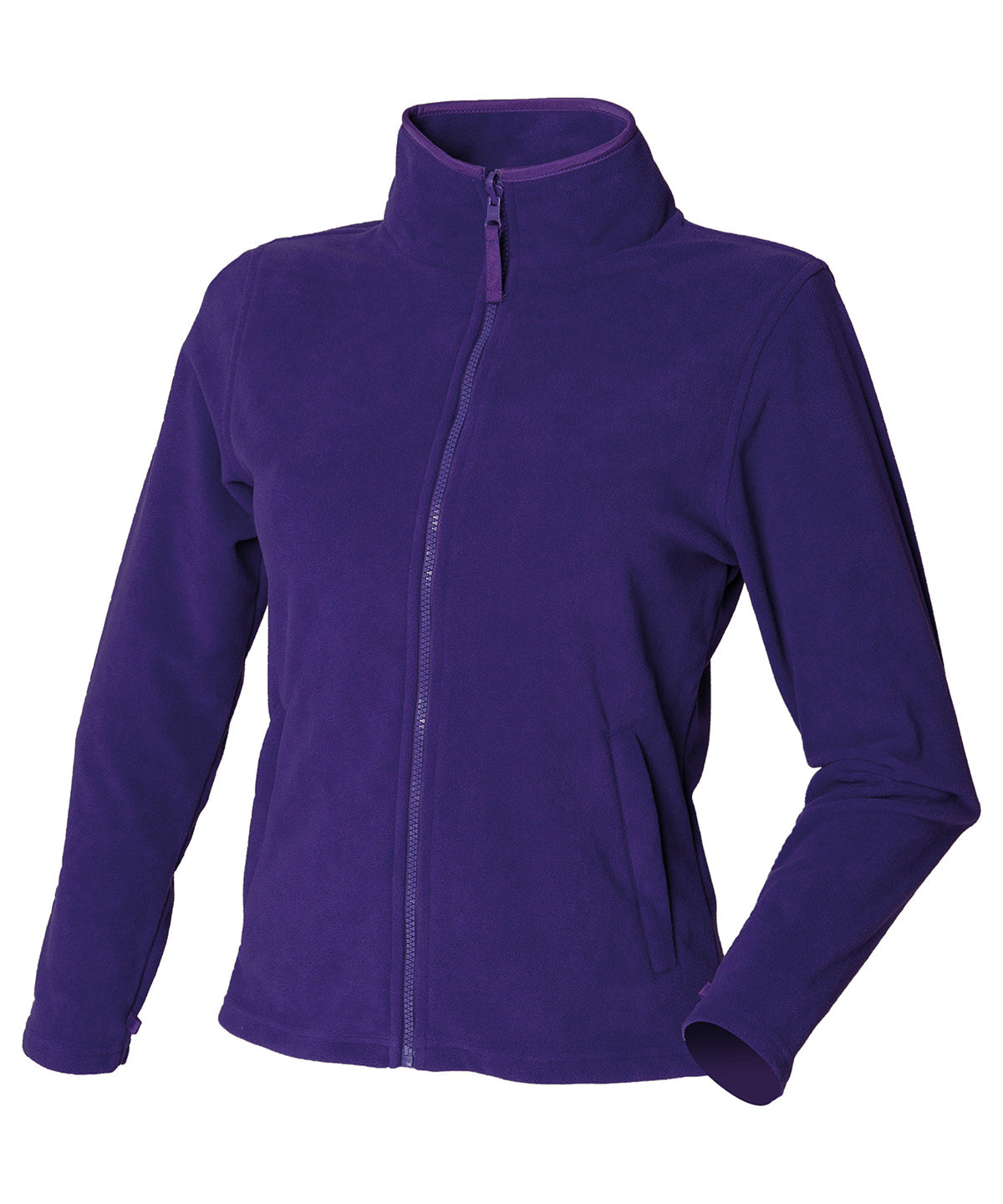 Fleece - Dam Microfleecejacka Purple