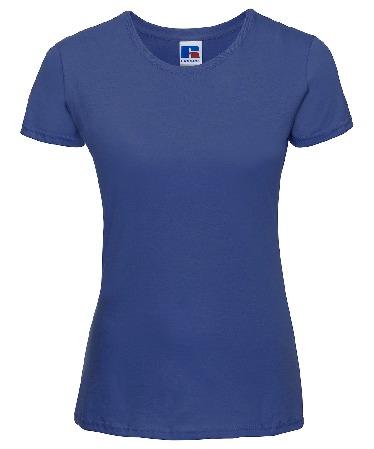 T-Shirts - Elegant och Modernt Damlinne i Slim Fit Bright Royal