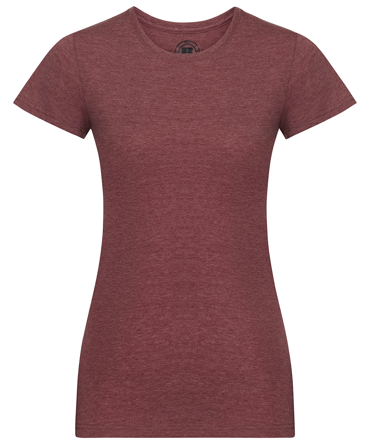 T-Shirts - Elegant Damlinne Maroon Marl