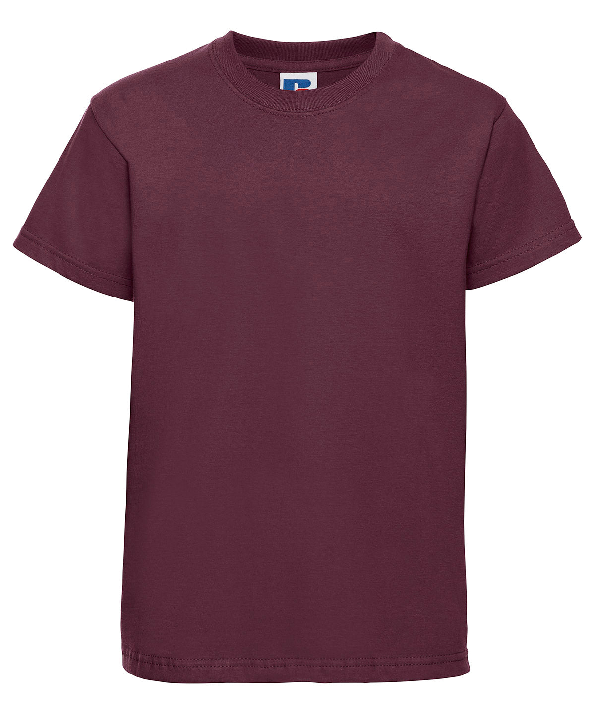 T-Shirts - Klassisk Barn T-shirt Burgundy