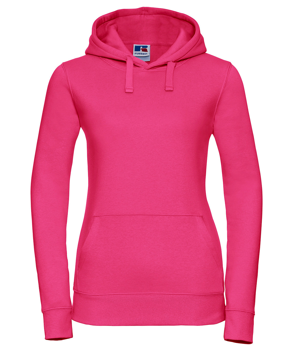 Hoodies - Damers Autentiska Huvtröja Fuchsia