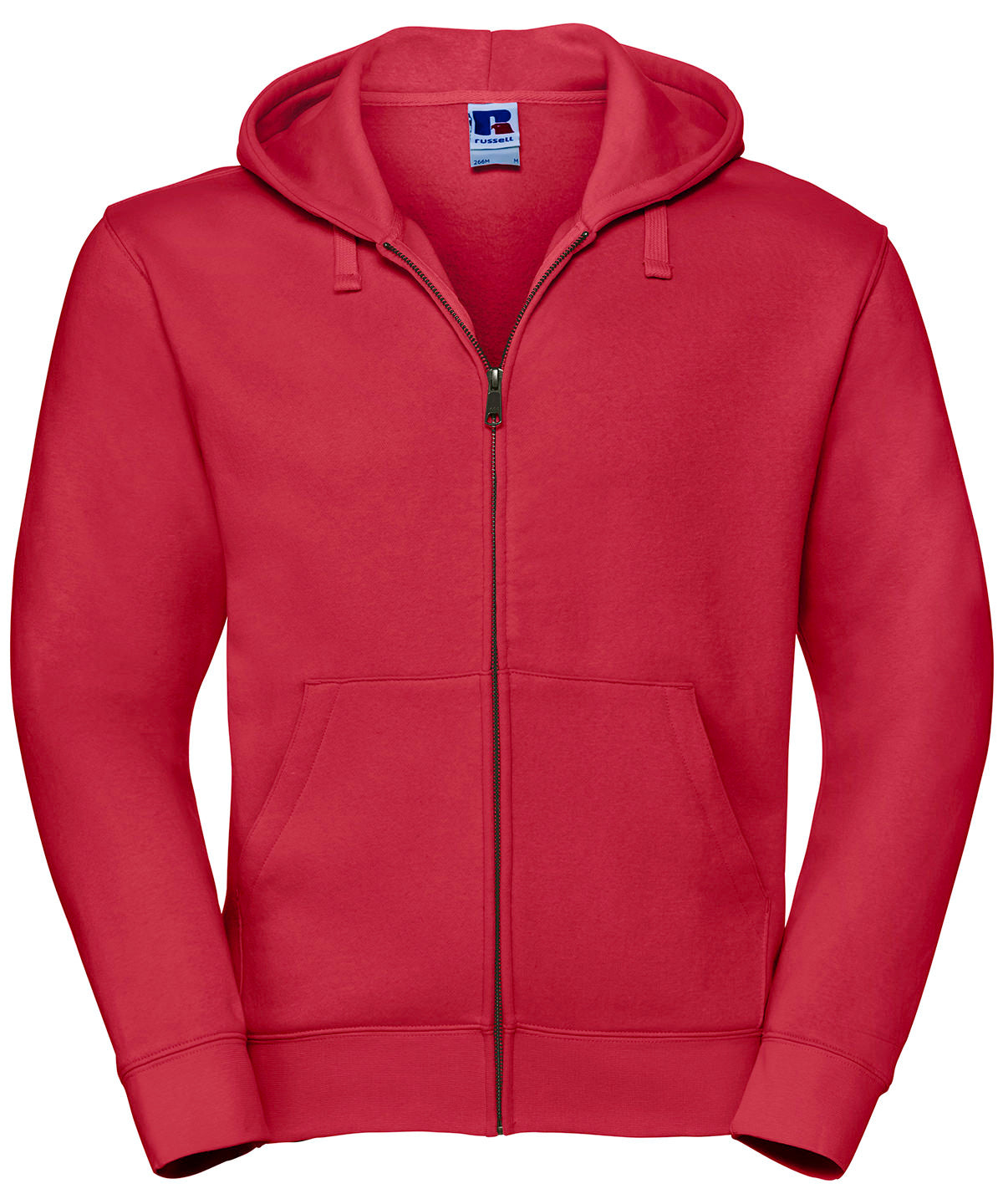 Hoodies - Äkta Zip Hoodie med Dragkedja Classic Red