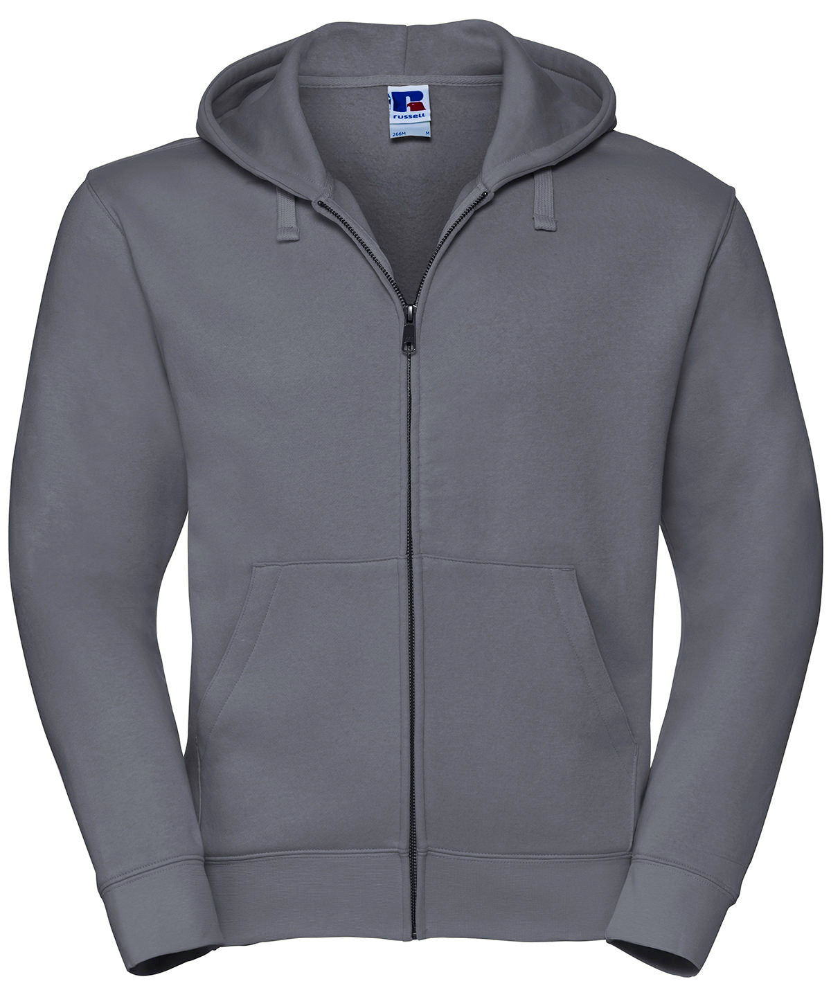 Hoodies - Äkta Zip Hoodie med Dragkedja Convoy Grey