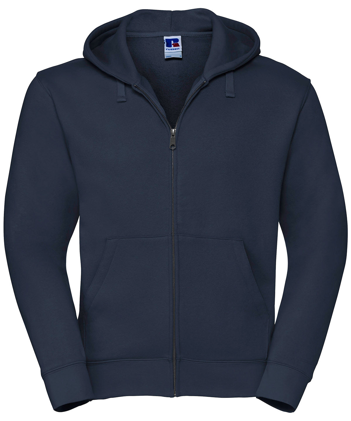 Hoodies - Äkta Zip Hoodie med Dragkedja French Navy