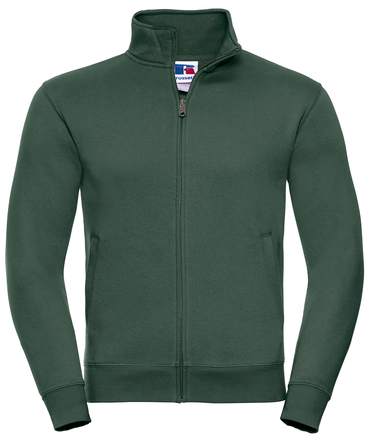 Sweatshirts - Autentisk Sweatshirtjacka för Herrar Bottle Green