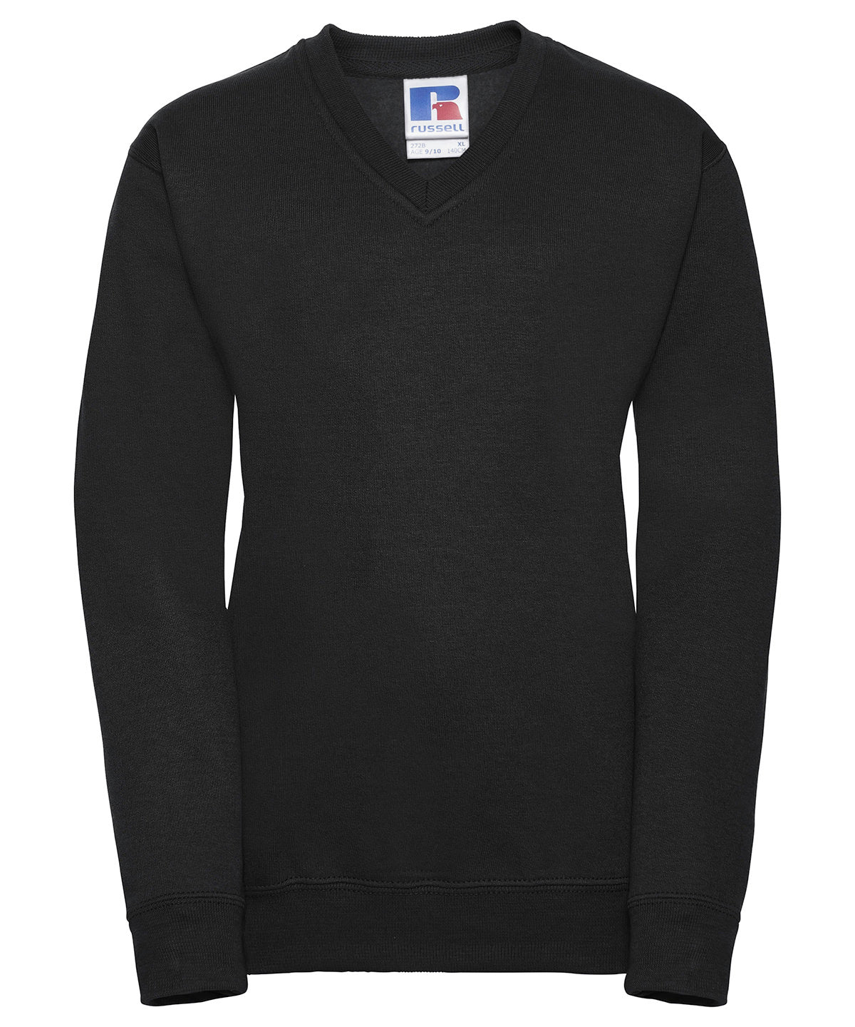 Sweatshirts - V-ringad Sweatshirt för Barn Black