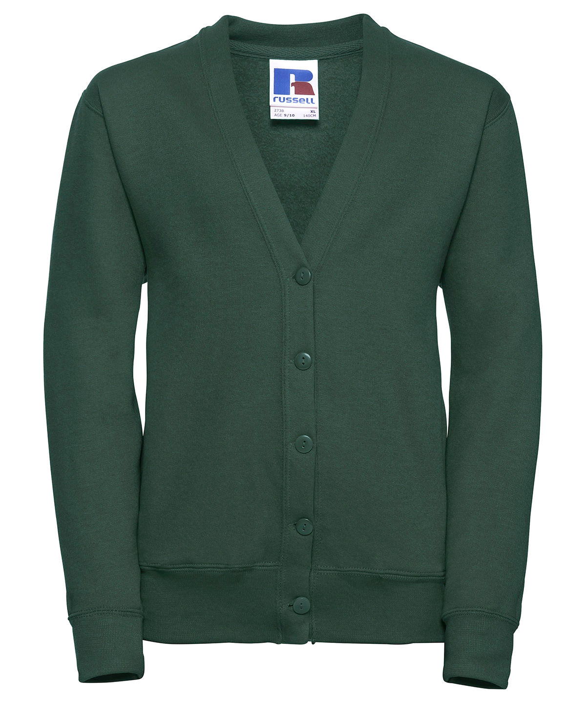 Cardigans - Stilren och Bekväm Barncardigan Bottle Green