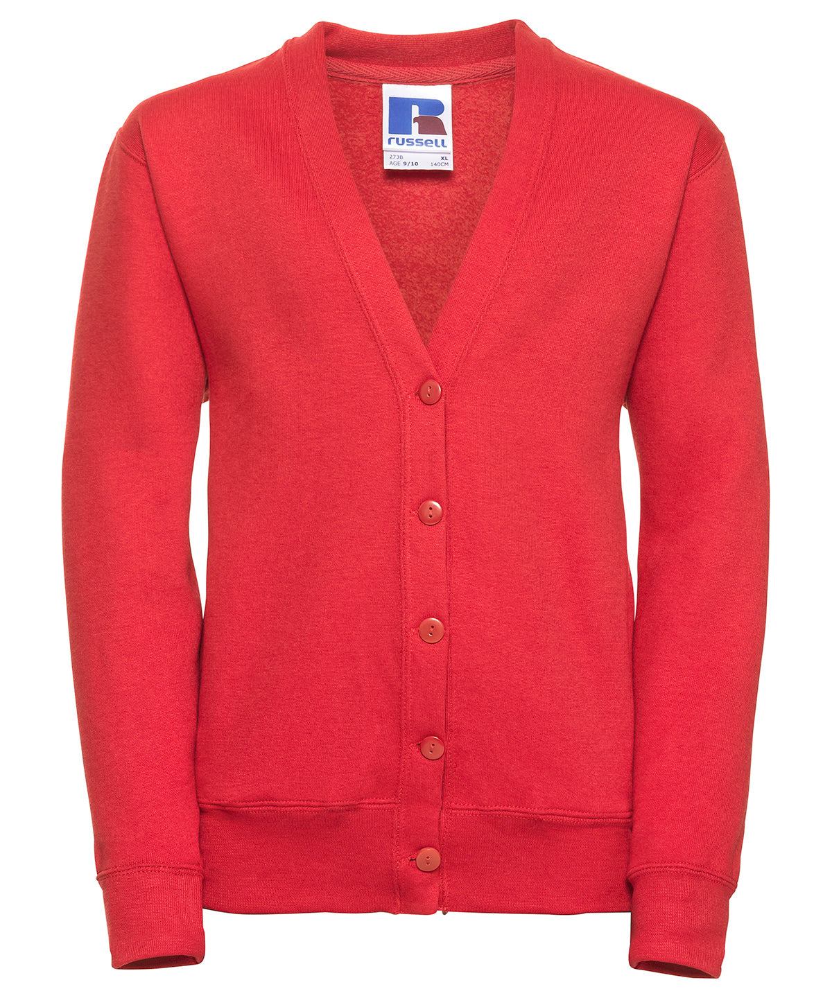 Cardigans - Stilren och Bekväm Barncardigan Bright Red