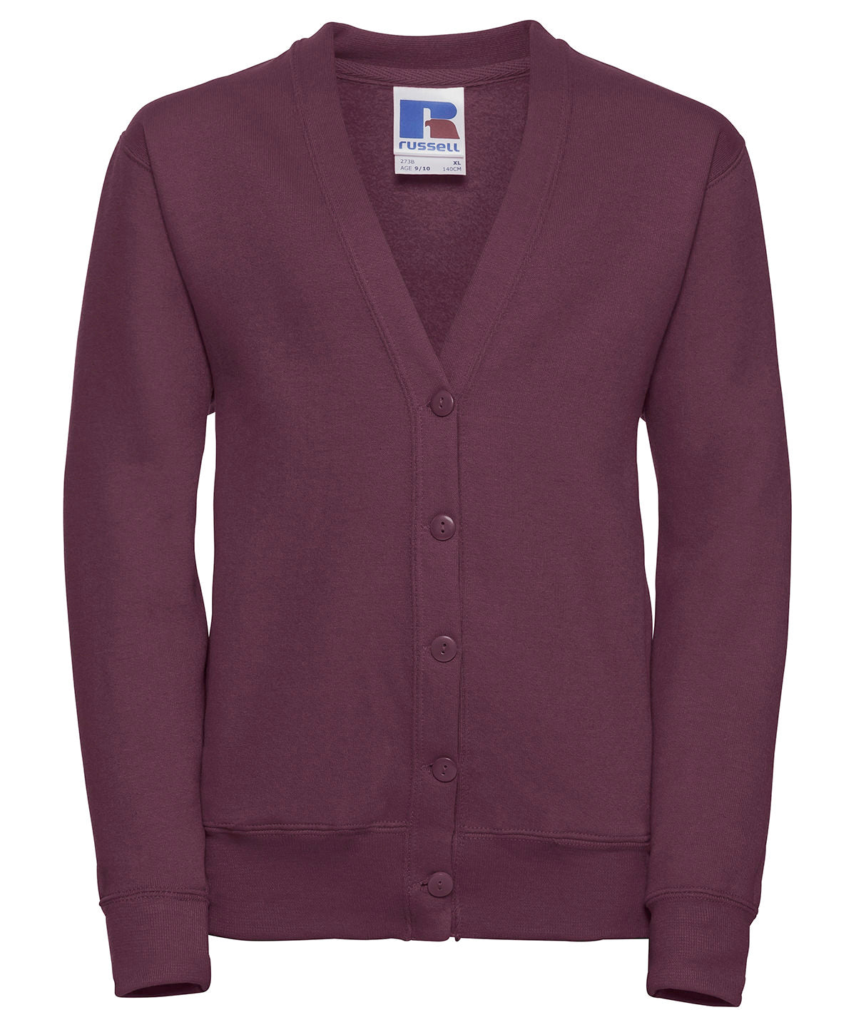 Cardigans - Stilren och Bekväm Barncardigan Burgundy