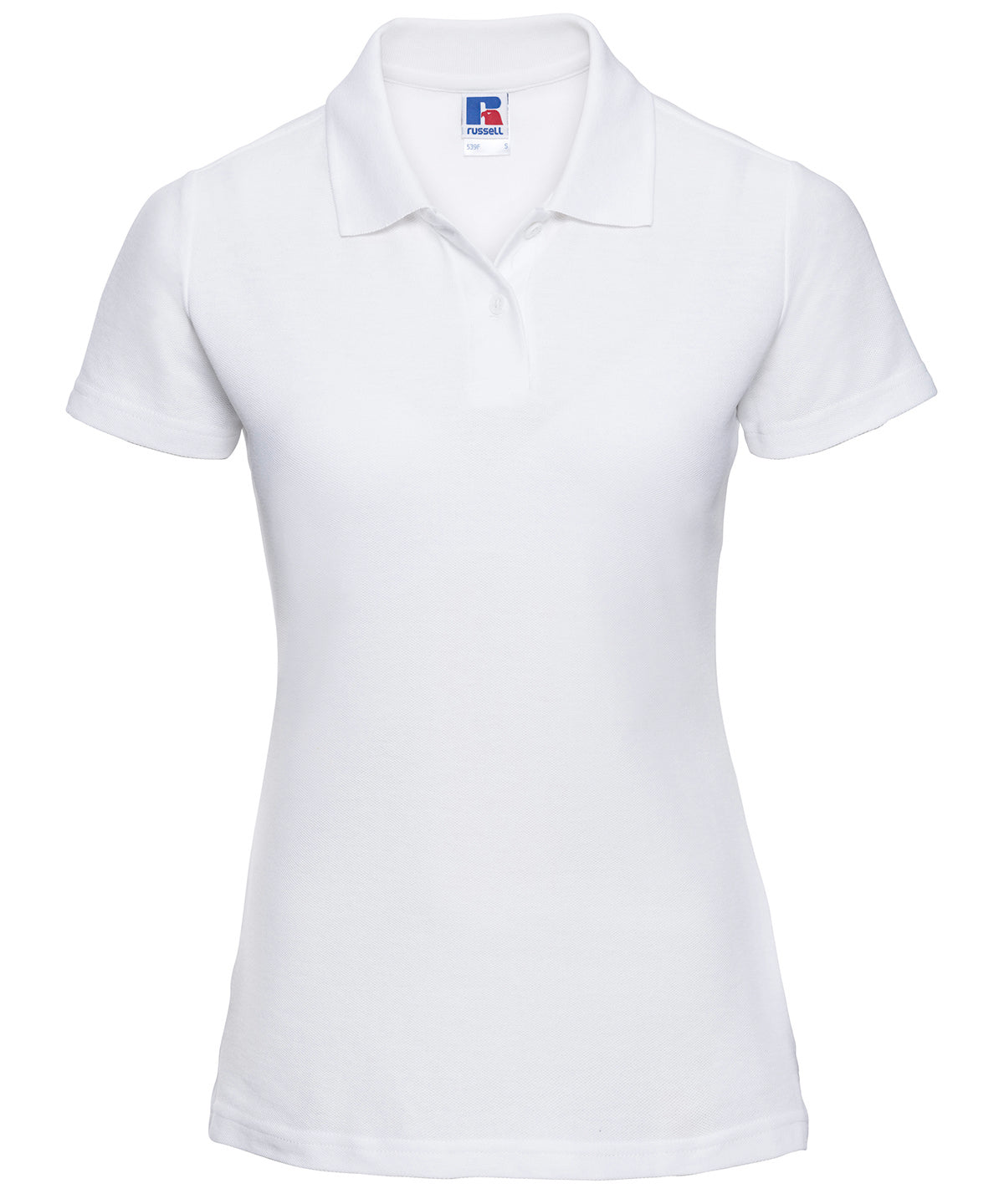 Polos - Klassisk Dam Polotröja i Polycotton White