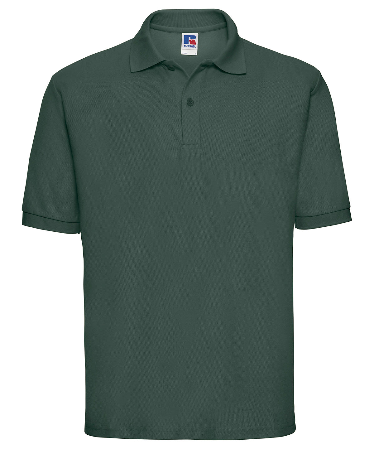 Polos - Klassisk Polotröja i Polycotton Bottle Green