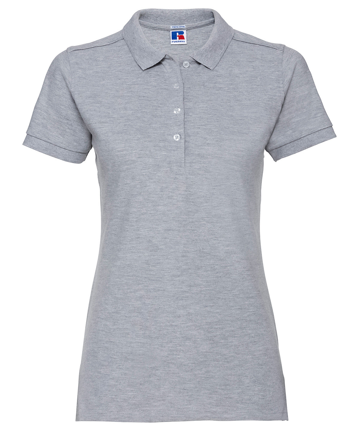 Polos - Elegant Stretchpolo för Damer Light Oxford