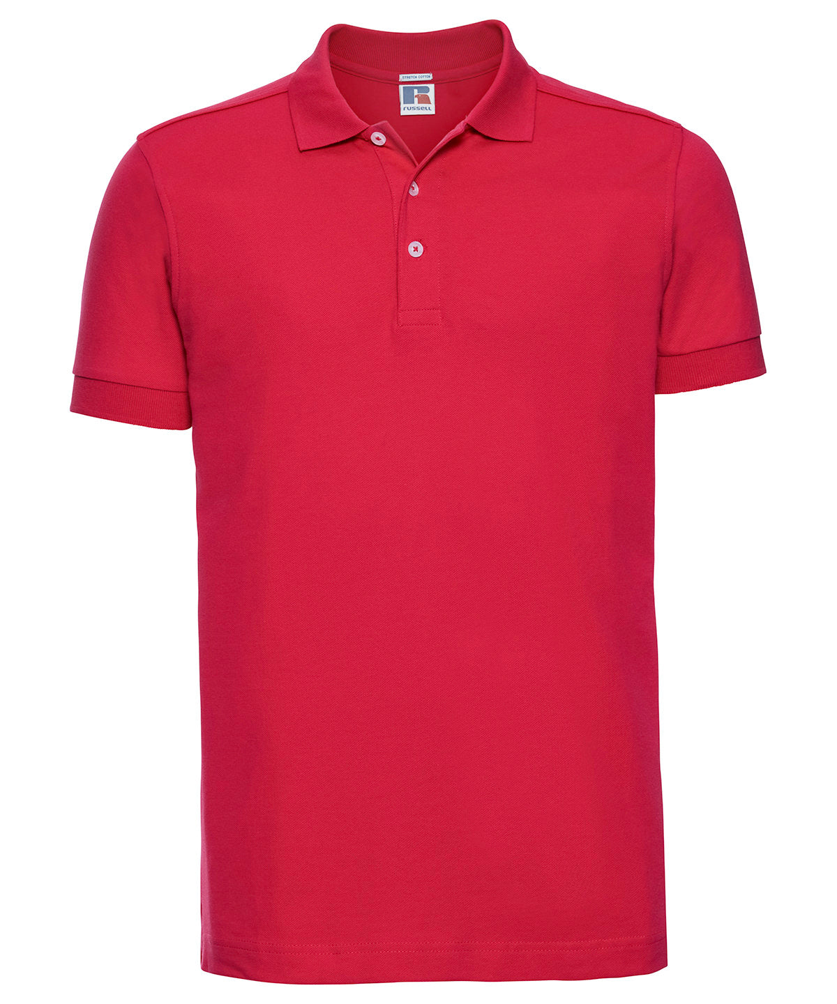 Polos - Stretchig Pikétröja för Herrar Classic Red