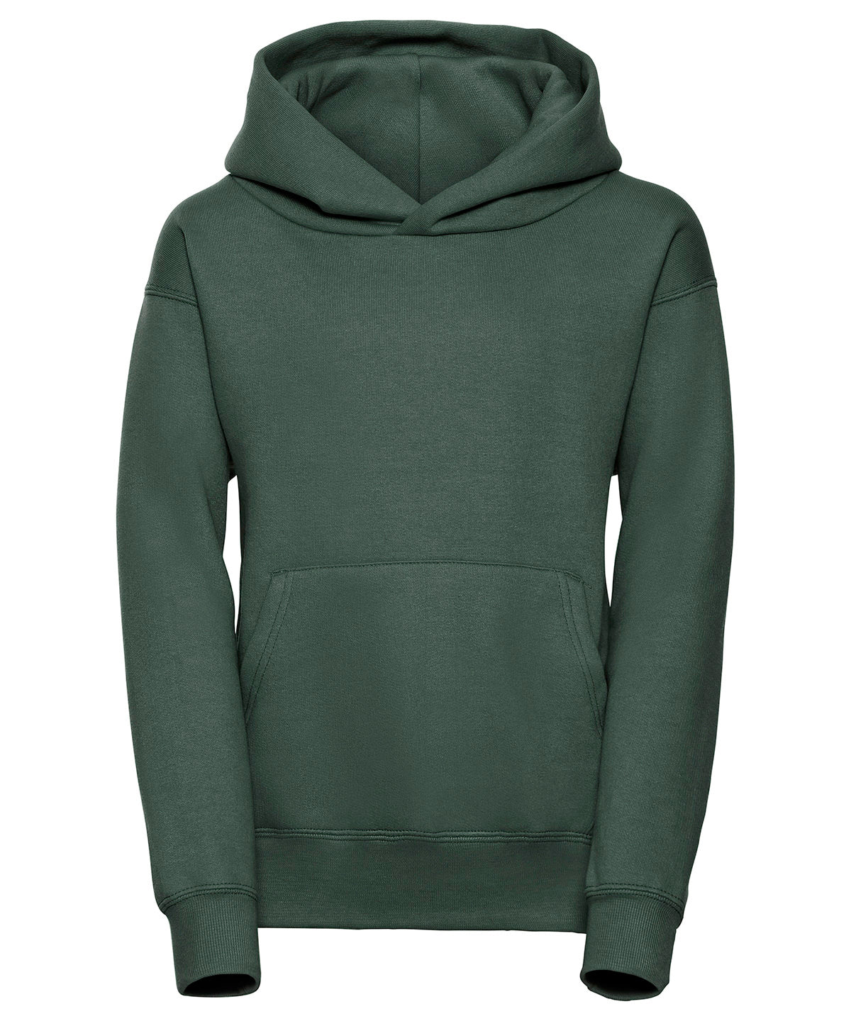 Hoodies - Klassisk Barnhoodie Bottle Green