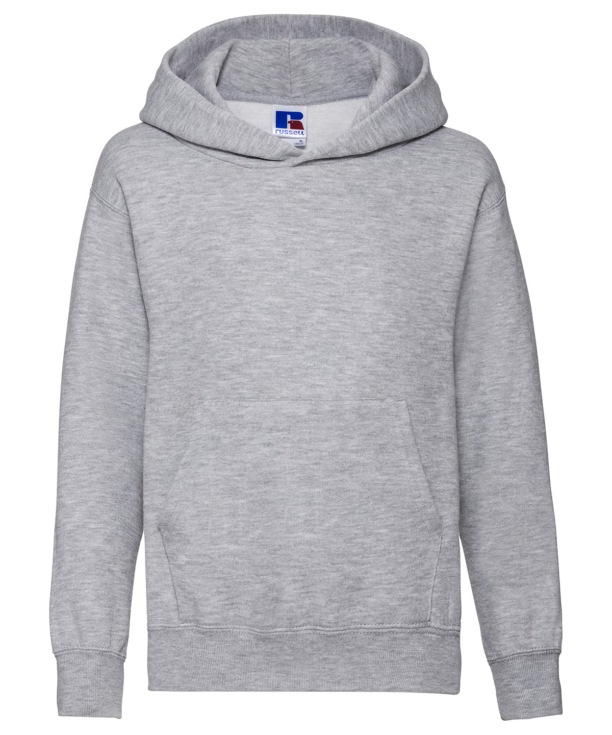 Hoodies - Klassisk Barnhoodie Light Oxford