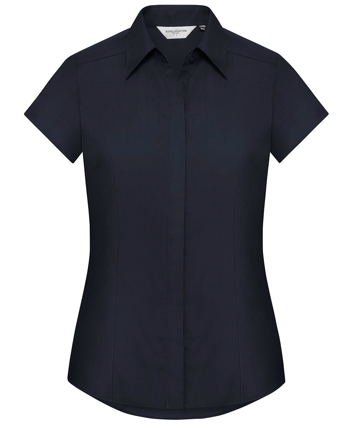 Shirts - Elegant och Mångsidig Damblus i Polycotton Poplin French Navy