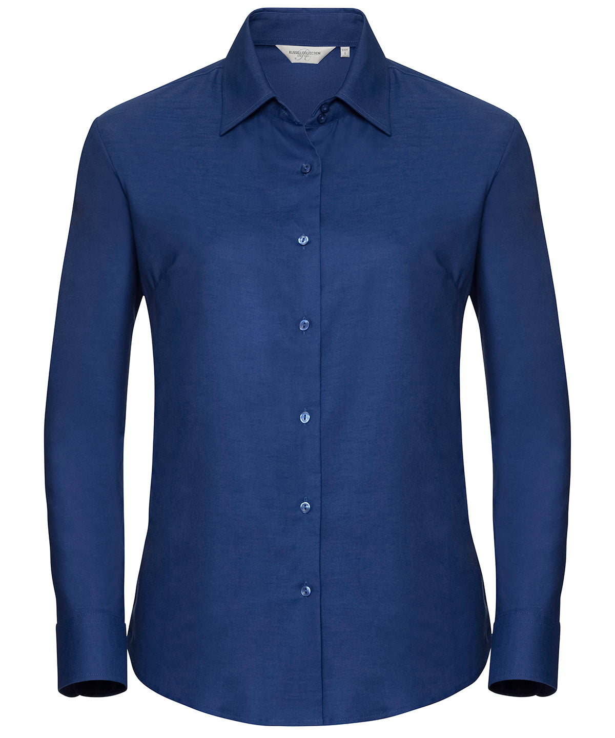 Shirts - Långärmad Oxford-skjorta för damer Bright Royal