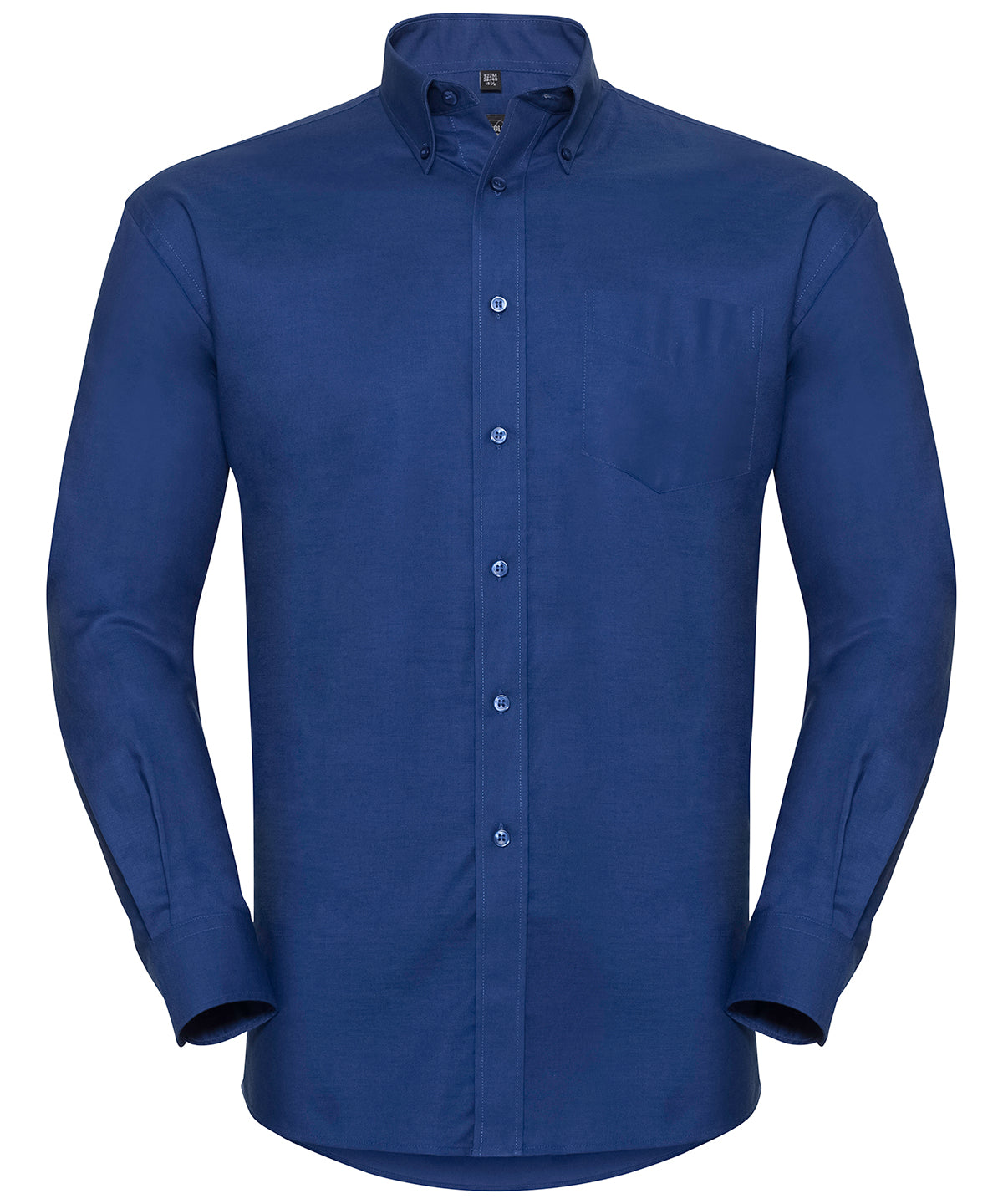 Shirts - Långärmad lättskött Oxfordskjorta Bright Royal