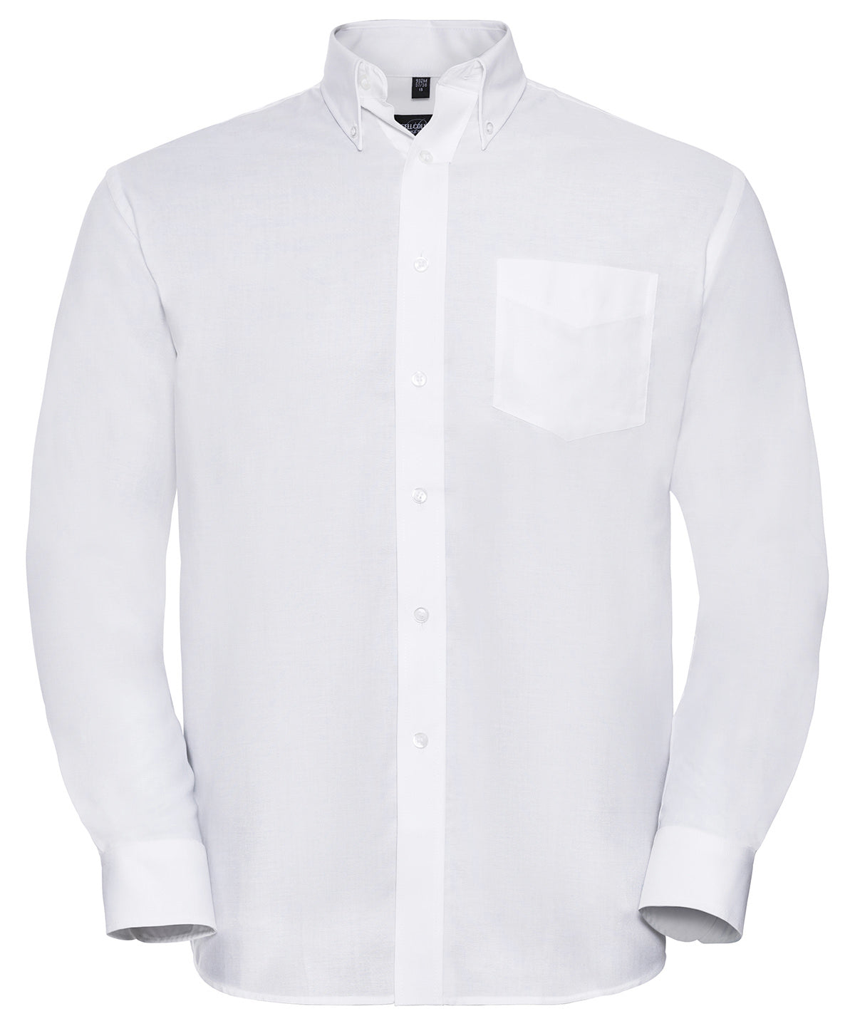 Shirts - Långärmad lättskött Oxfordskjorta White