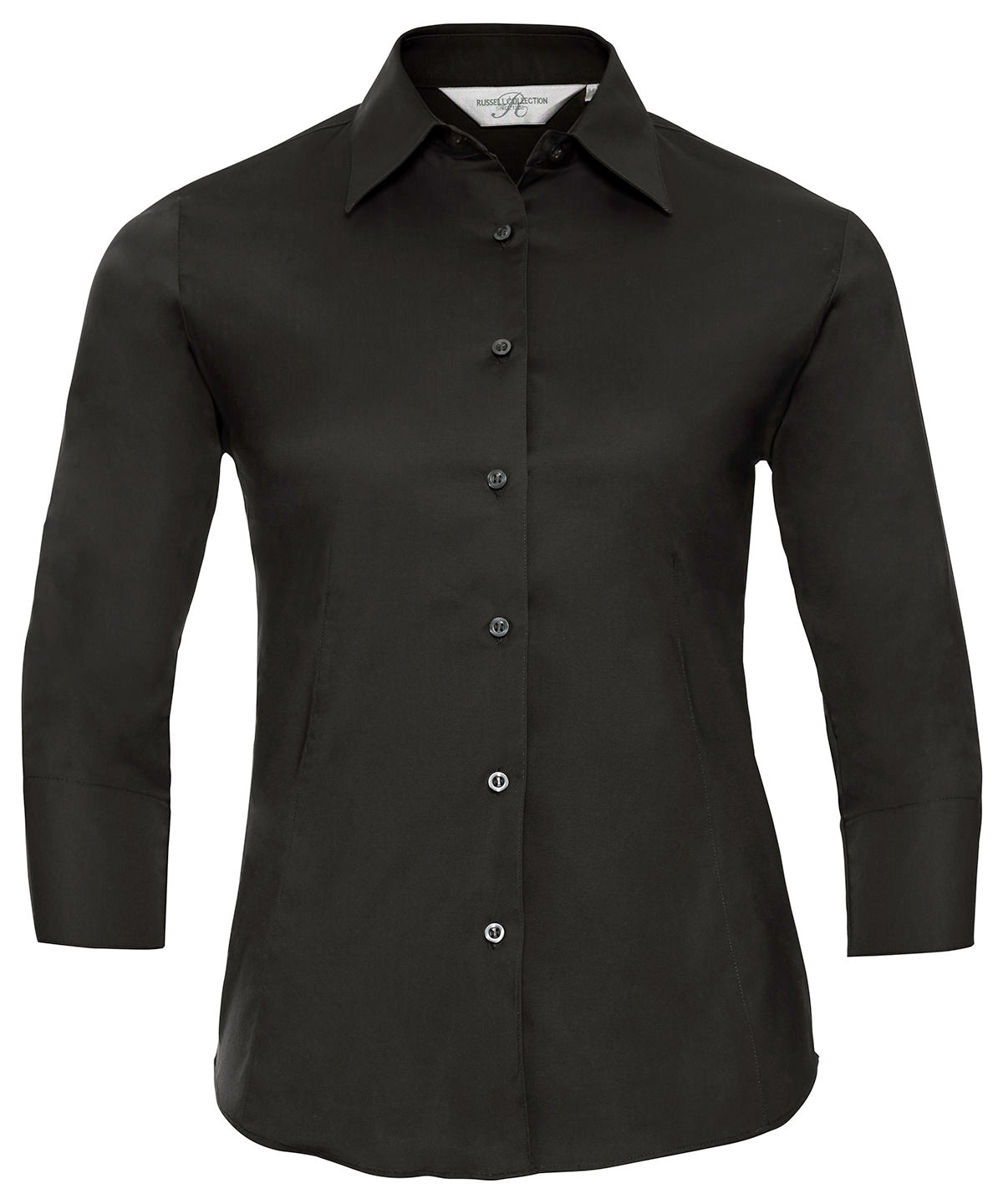 Shirts - Elegant och Lättskött Damblus med Modern Passform Black