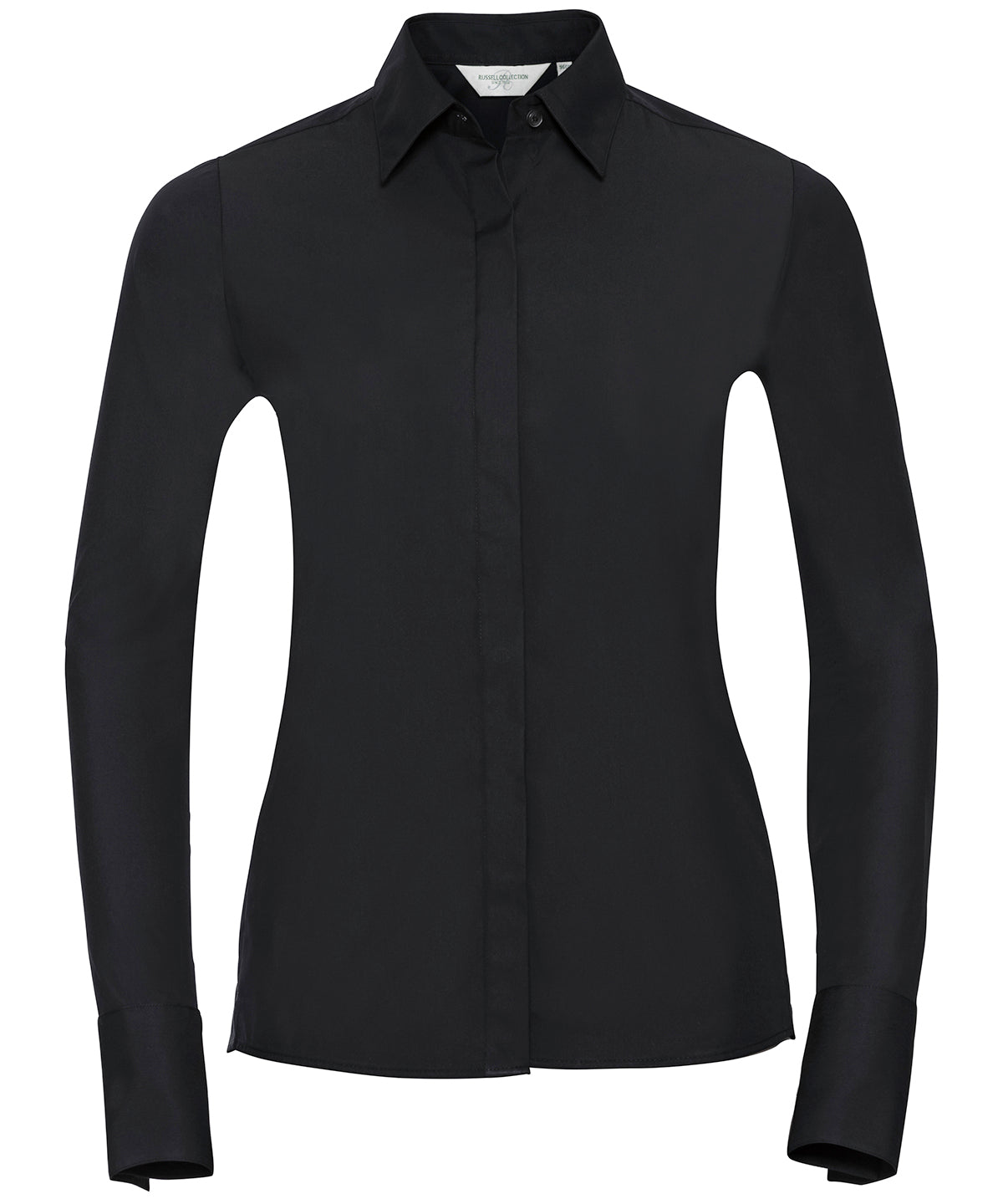 Shirts - Långärmad Damblus med Ultimat Stretch Black