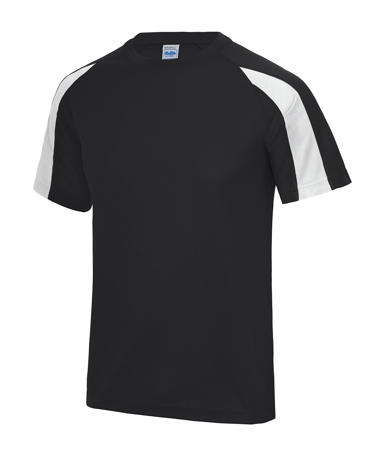 T-Shirts - Kontrast T-shirt för Lagidrott Jet Black Arctic White