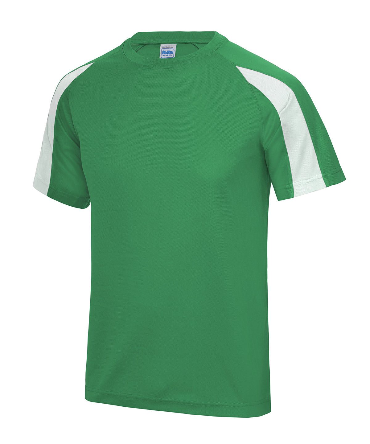 T-Shirts - Kontrast T-shirt för Lagidrott Kelly Green Arctic White