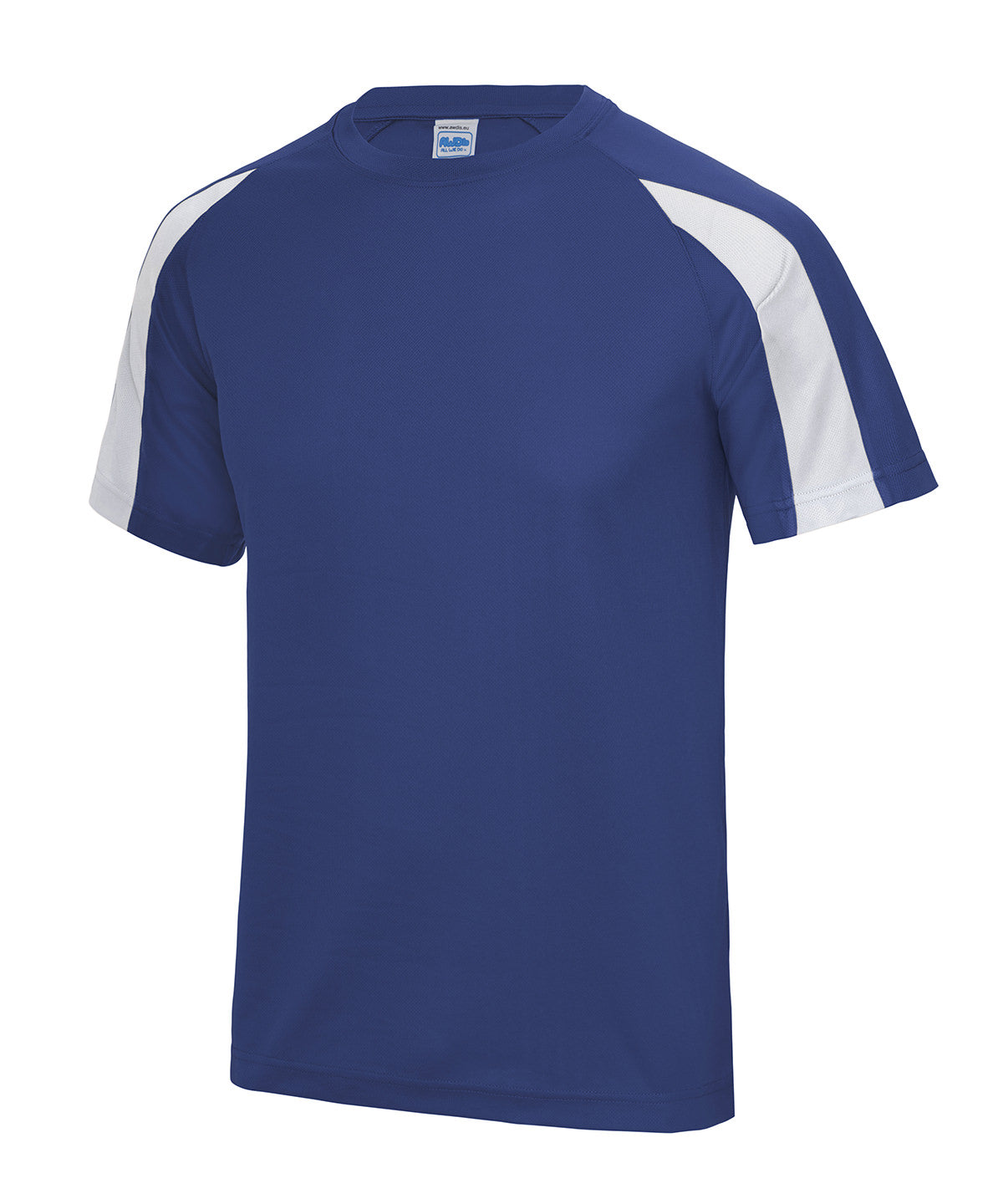 T-Shirts - Kontrast T-shirt för Lagidrott Royal Blue Arctic White