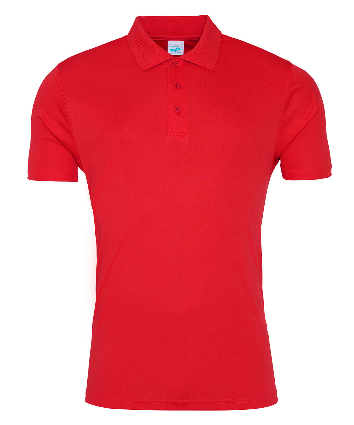 Polos - Sportig Polo för Aktiva Fire Red