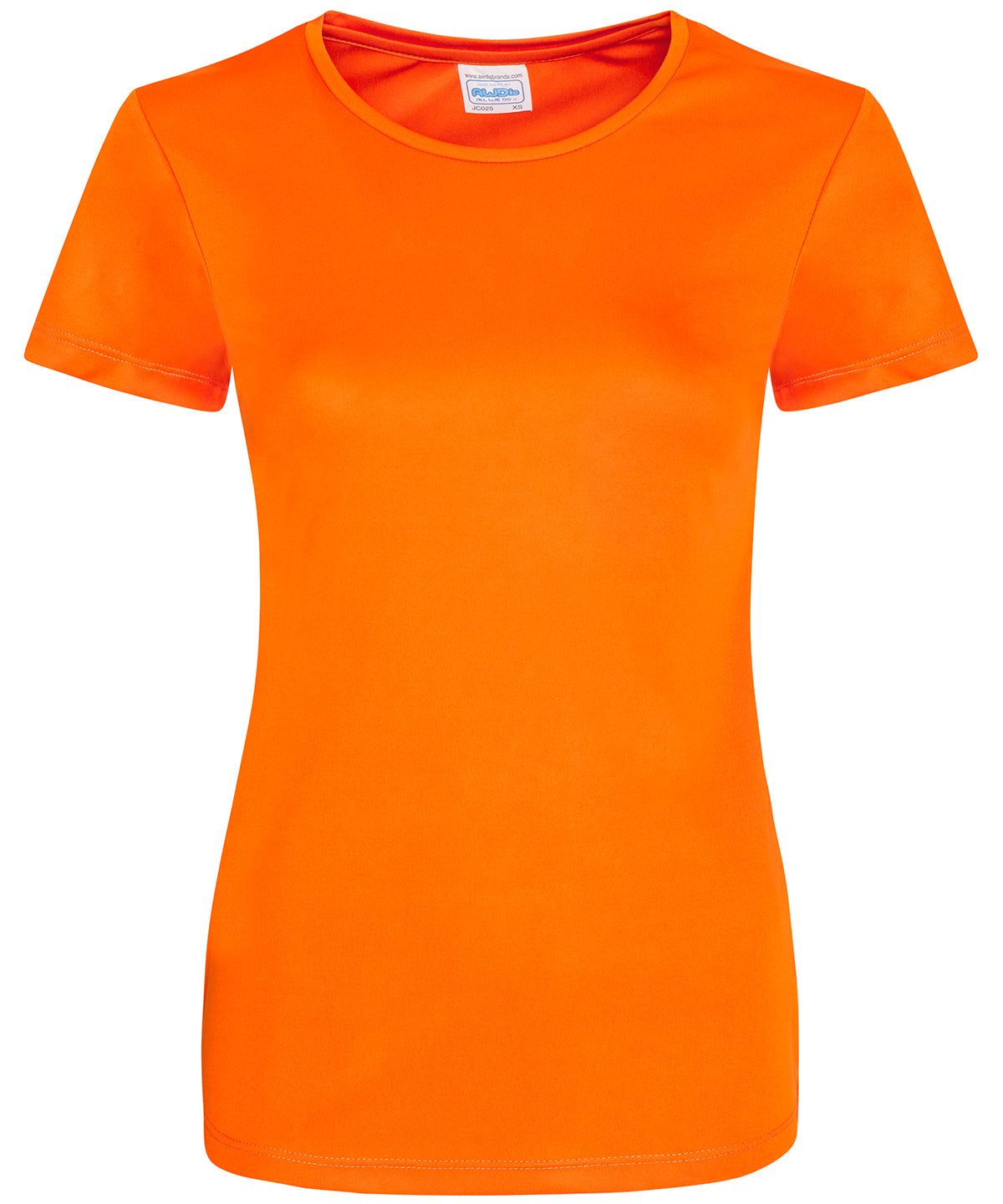 T-Shirts - Dam T-shirt för Effektiv Träning Electric Orange