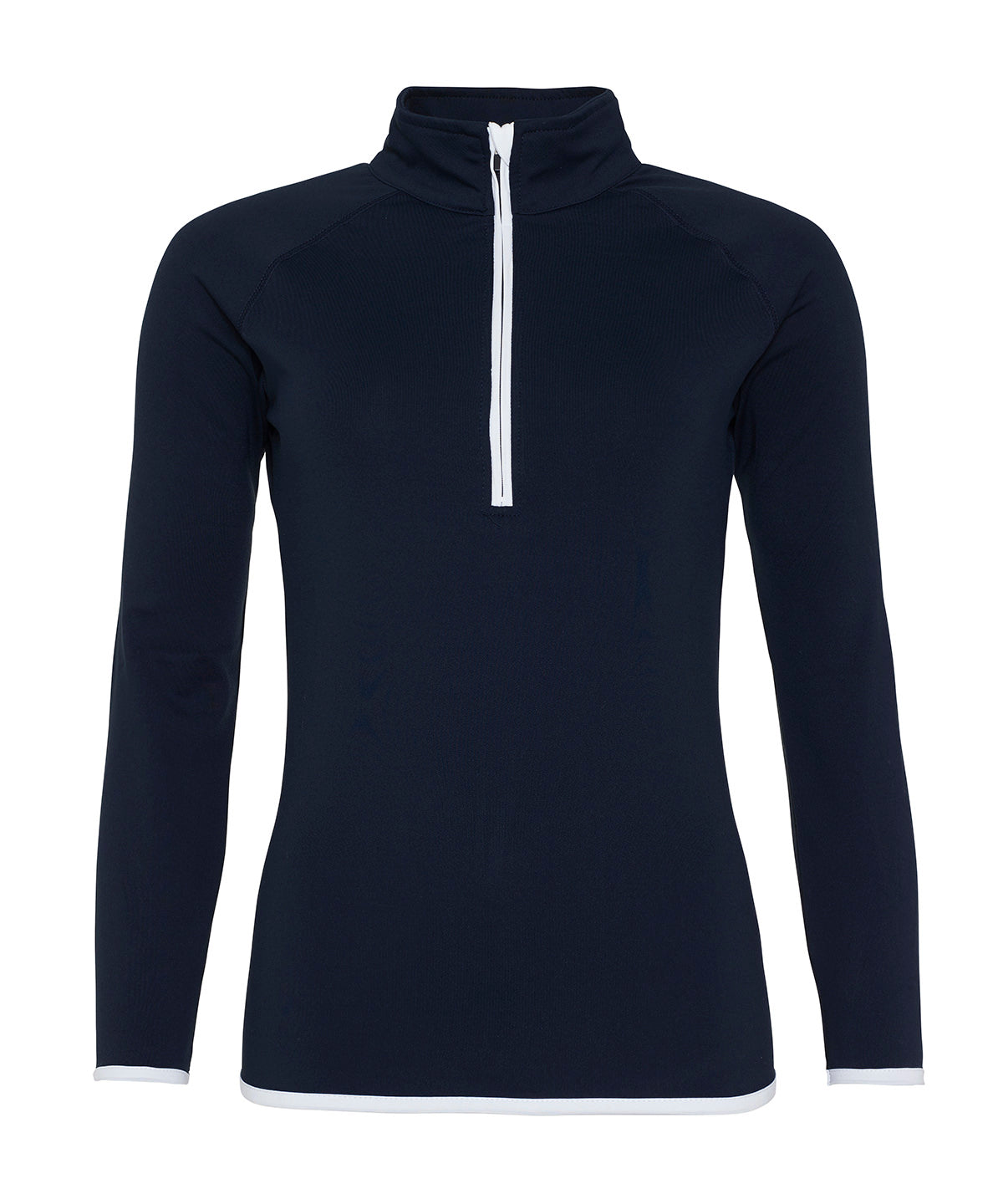 Sweatshirts - Zip sweatshirt för dam French Navy Arctic White