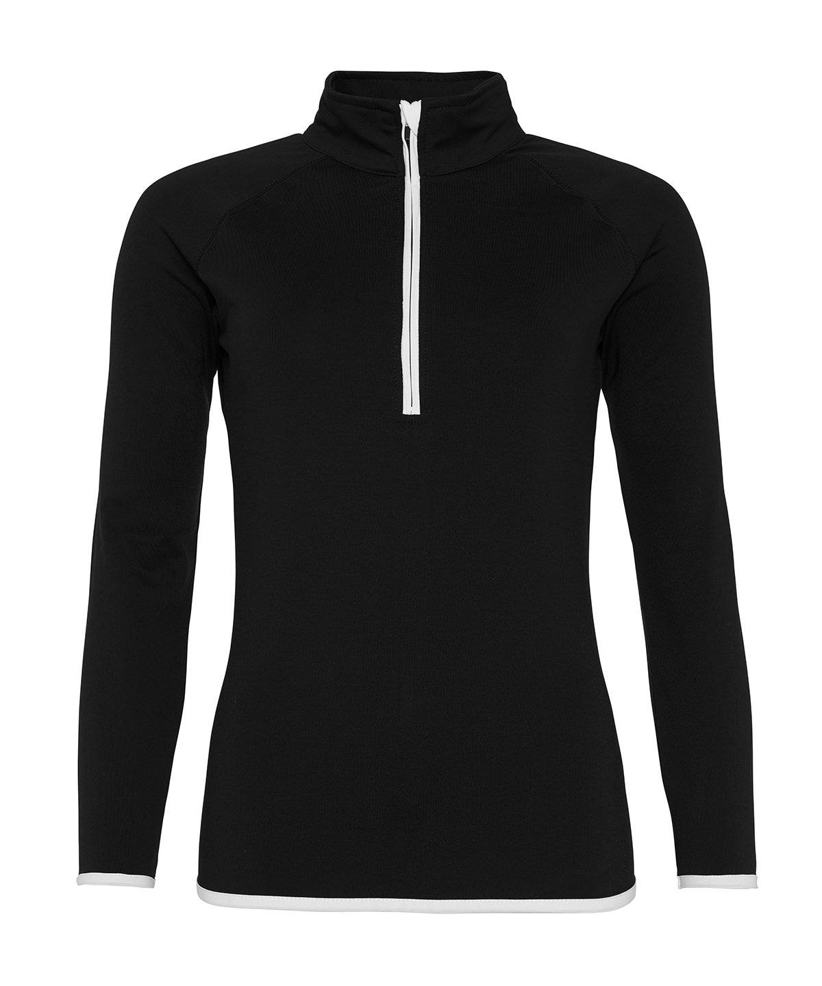 Sweatshirts - Zip sweatshirt för dam Jet Black Arctic White