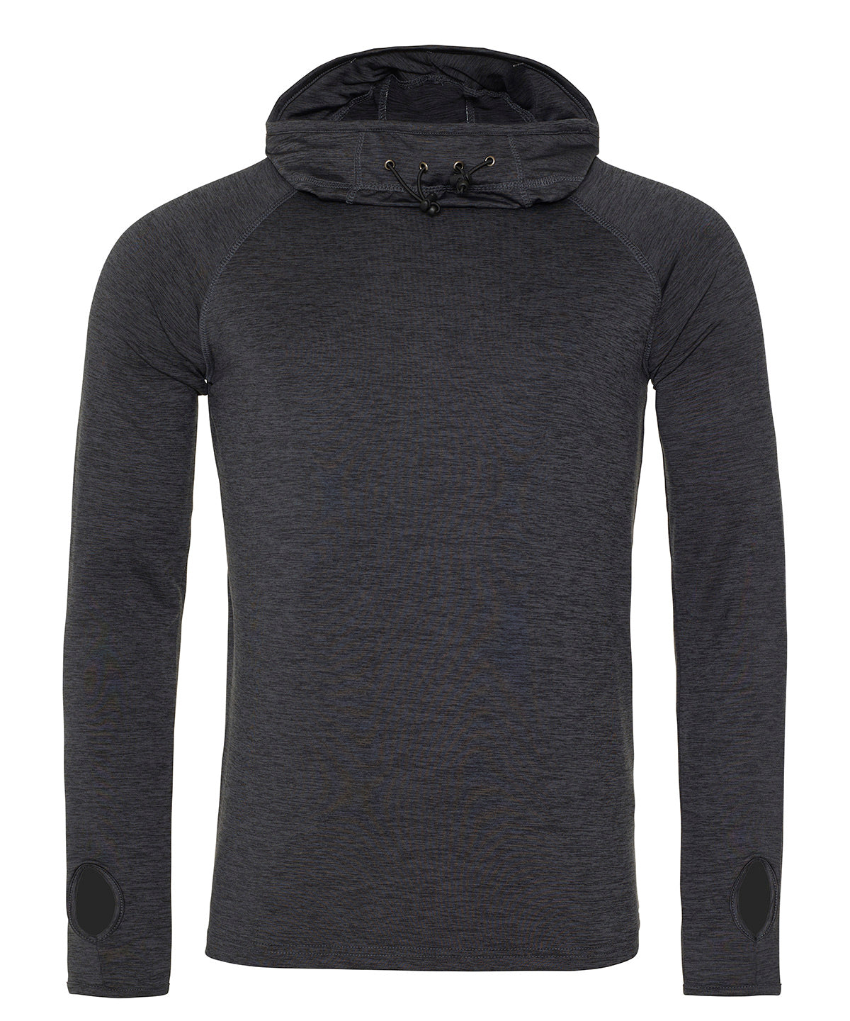 Sports Overtops - Cowl neck topp Black Slate Melange