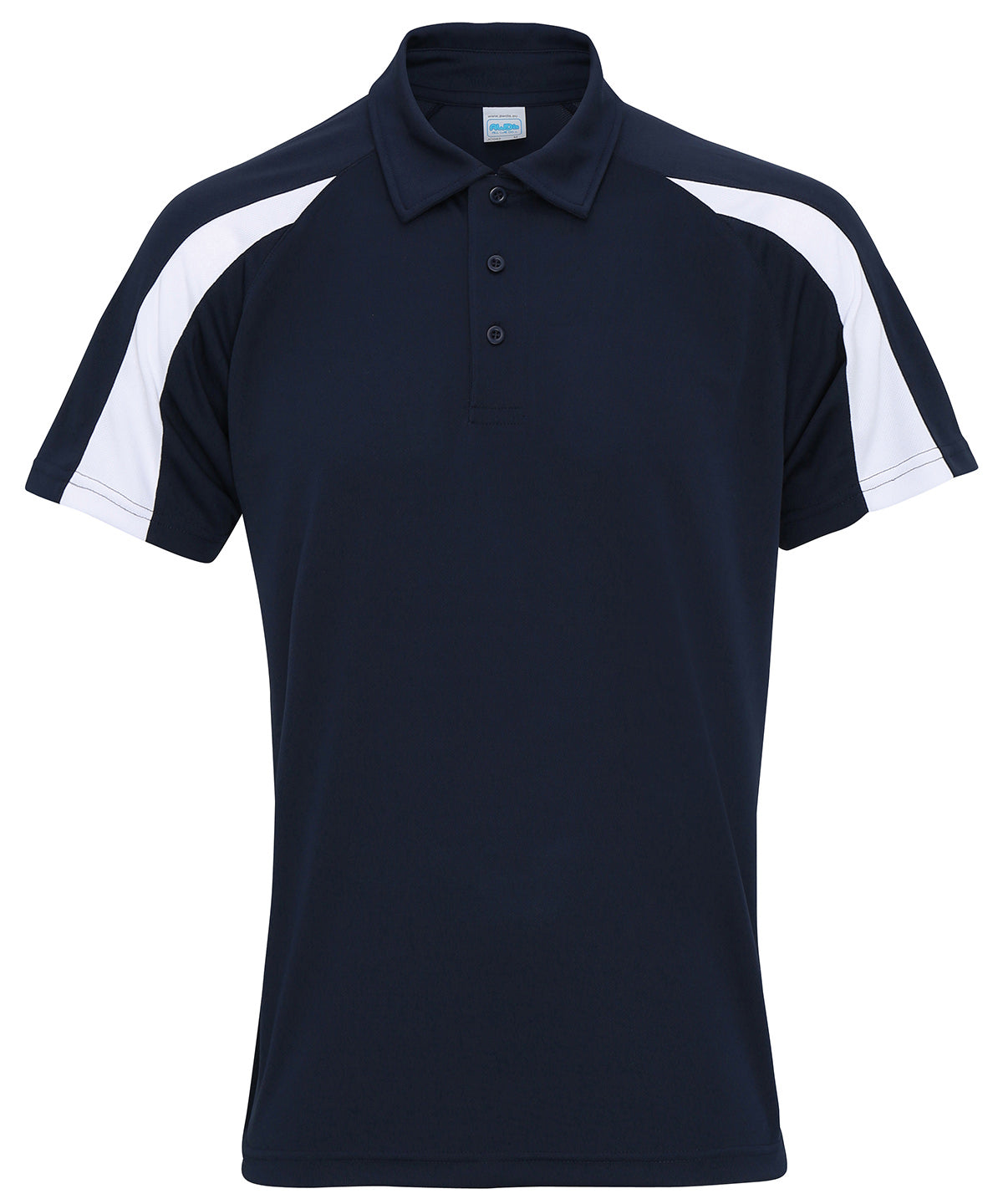 Polos - Kontrast Cool Polo French Navy Arctic White