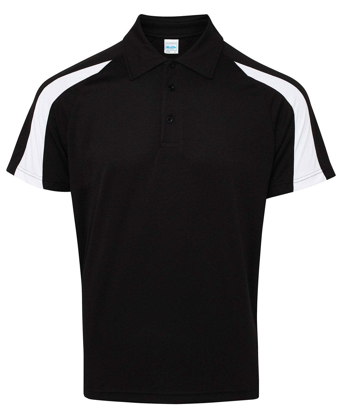 Polos - Kontrast Cool Polo Jet Black Arctic White