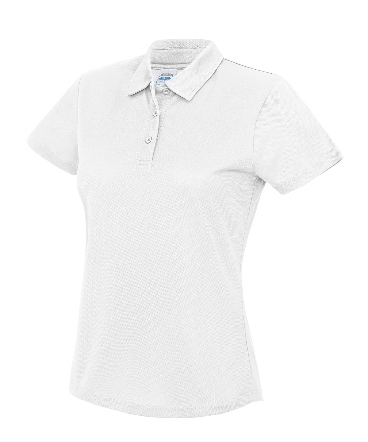 Polos - Cool damens sportpolo Arctic White