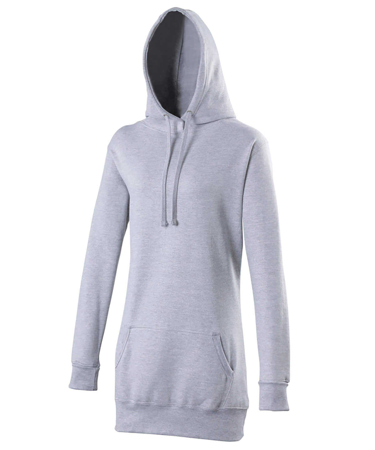 Hoodies - Långline hoodie Heather Grey