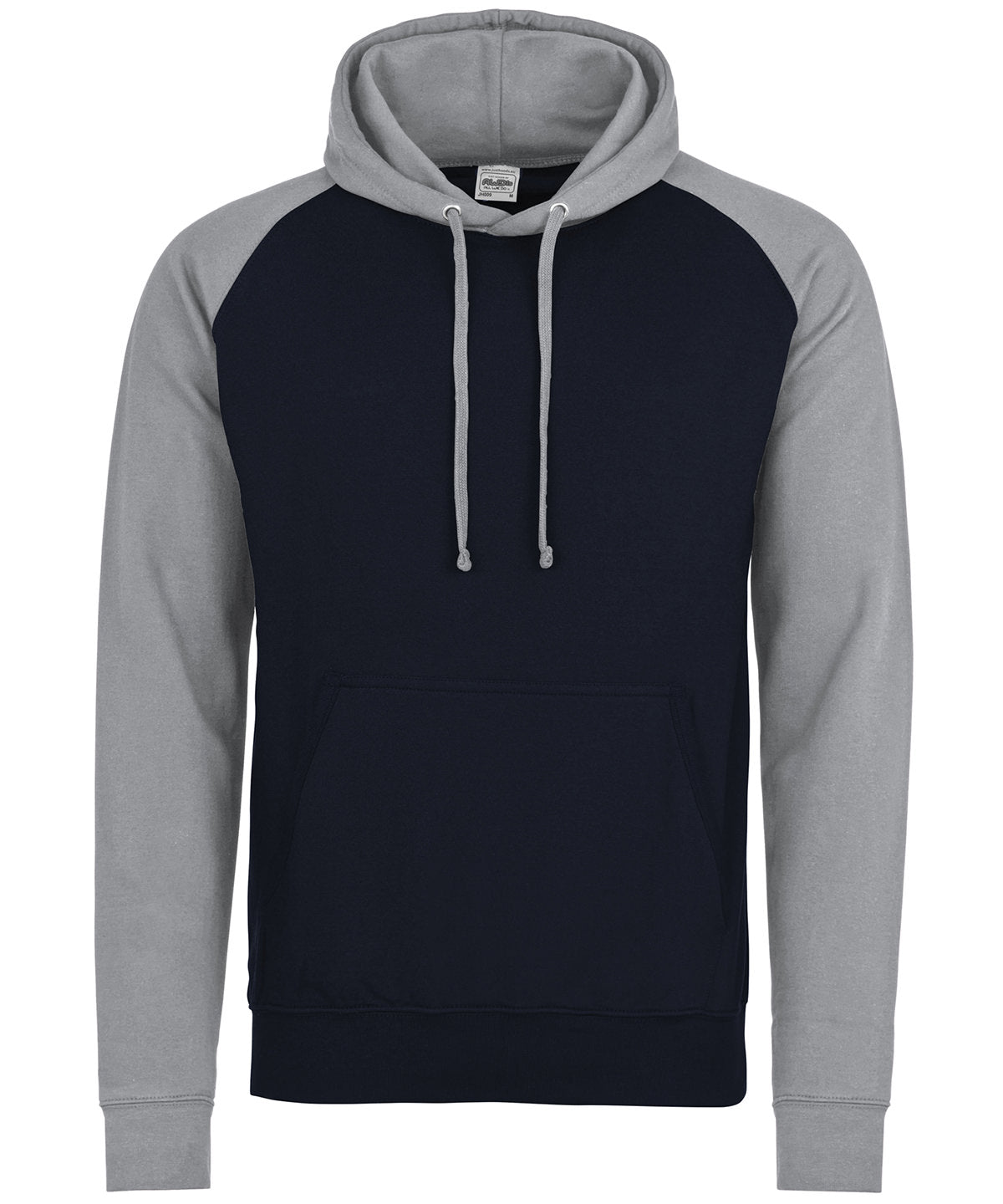 Hoodies - Stilig och Bekväm Baseball Hoodie Oxford Navy Heather Grey